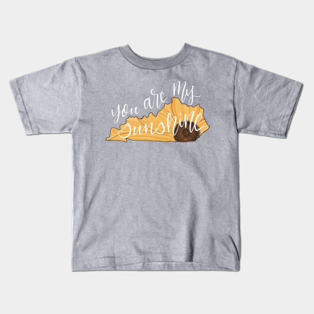 Kentucky Sunshine Kids T-Shirt by Hannah’s Hand Lettering